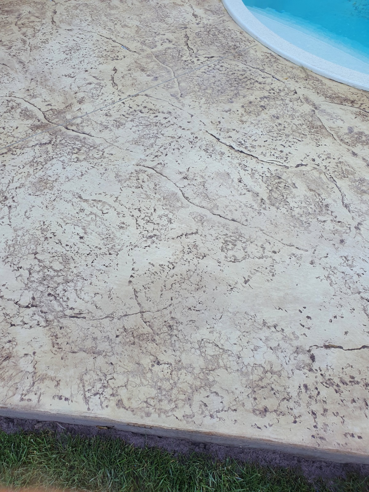 Beton amprentat