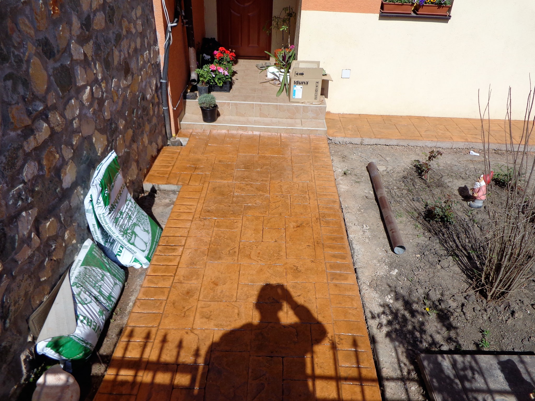 Beton amprentat